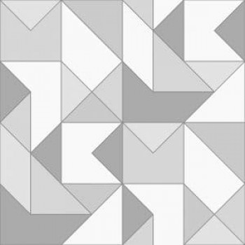 Papel de Parede - Geometrico Cinza Claro